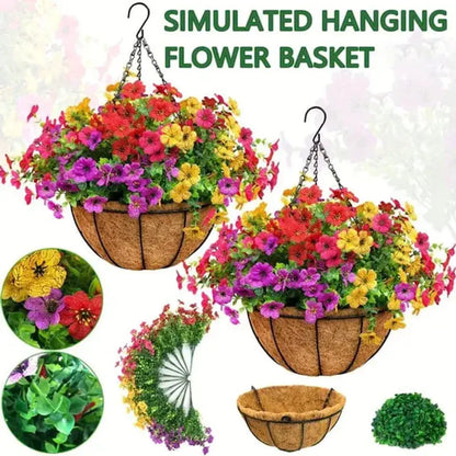 Last Day Promotion! 🔥Simulated Hanging Flower Basket🌸 Norvantar